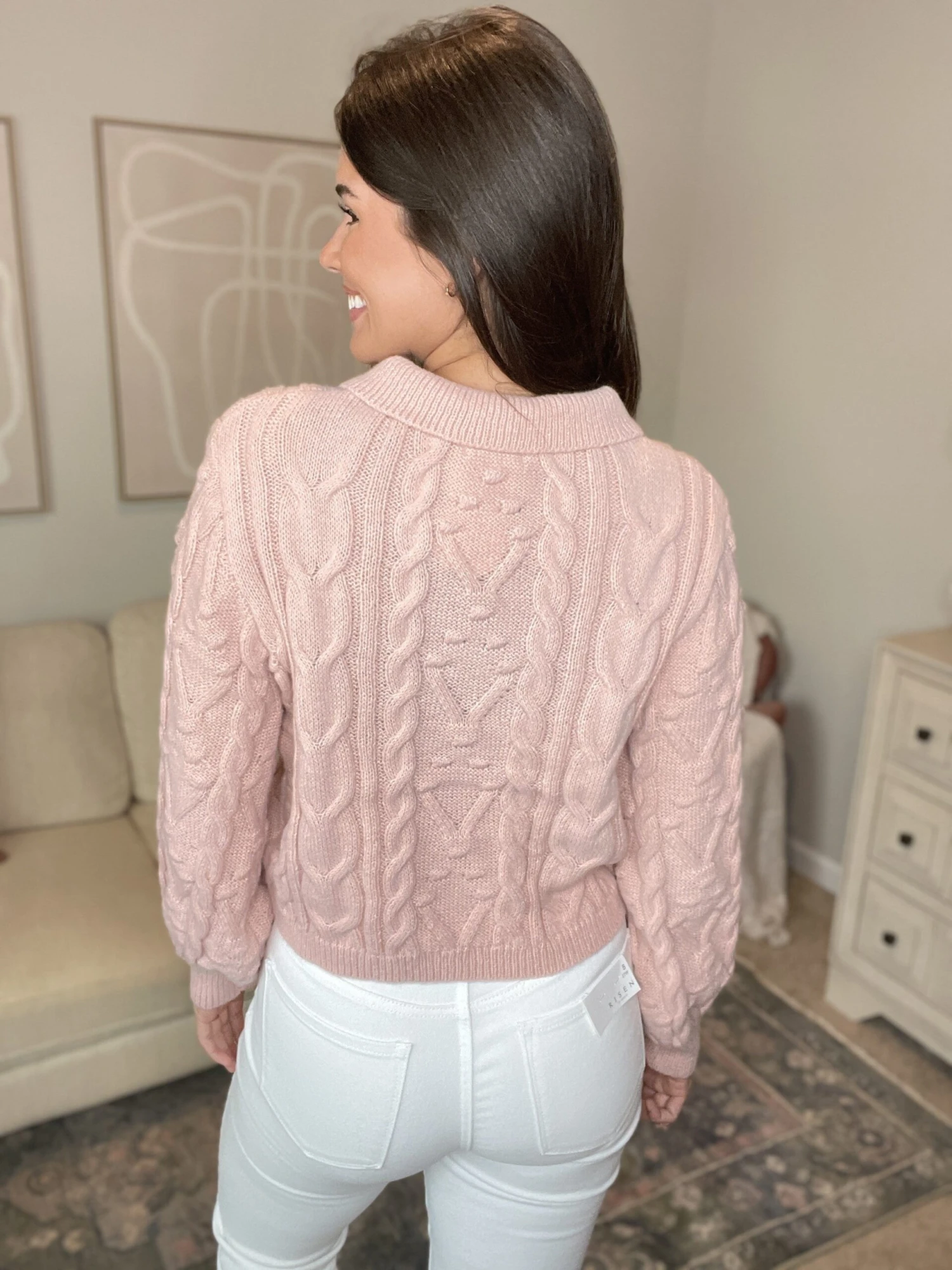 Cable Knit Sweater | S-3X - Image 4