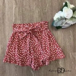 Saturday Afternoon Ruffled Hem Shorts *Final Sale*